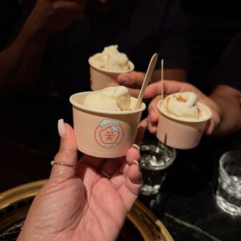 COTE - Vanilla ice cream with caramel sauce - Steakhouses Near Me - Las Vegas, Nevada
