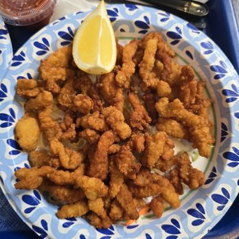San Pedro Square Market - Crispy Clam Strips from Anchors Fish & Chips - Venues & Event Spaces Near Me - San Jose, California San Pedro Square Market - Crispy Clam Strips from Anchors Fish & Chips - Venues & Event Spaces Near Me - San Jose, California