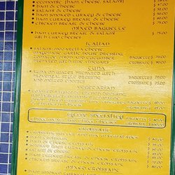 Ty-Coz Express - Menu