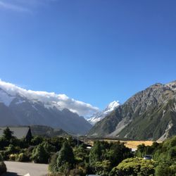 Aoraki Alpine Lodge - View from common kitchen