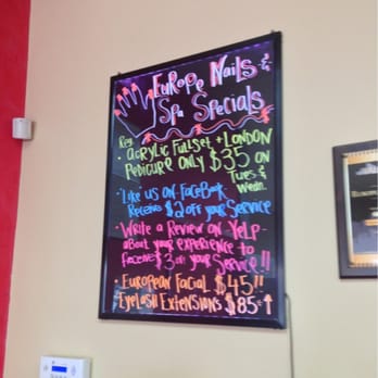 Europe Nails Spa - $3 off for writing a review on Yelp! - Nail Salons Near Me - Glendale, California Europe Nails Spa - $3 off for writing a review on Yelp! - Nail Salons Near Me - Glendale, California