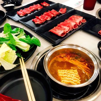 Shabu Zone - Wagyu prime chuck eye with the original spicy broth - Hot Pot Near Me - Houston, Texas Shabu Zone - Wagyu prime chuck eye with the original spicy broth - Hot Pot Near Me - Houston, Texas
