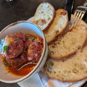 Bar Verde at Nordstrom - Chicken and ricotta meatballs - New American Near Me - Glendale, California