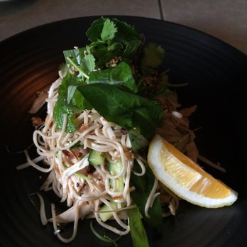 The Chop Shop - Bang Bang poached chicken salad. Light lunch but so incredibly delicious. - New Zealand Near Me - Arrowtown, OTA