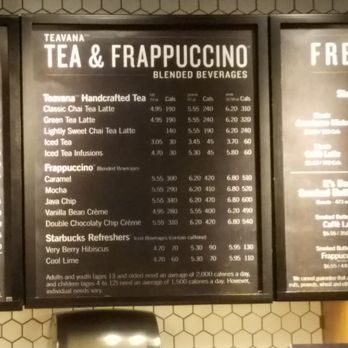Starbucks - Menu - Coffee & Tea Near Me - Toronto, Ontario