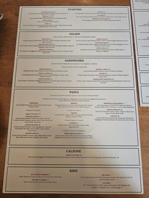 Menu photo 2 Anzio's Brick Oven Pizza Northborough, MA Menu photo 2 Anzio's Brick Oven Pizza Northborough, MA