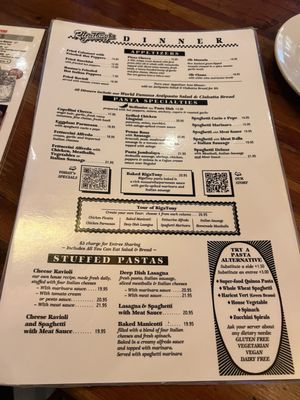 Menu photo 1 RigaTony's Authentic Italian Tempe, AZ Menu photo 1 RigaTony's Authentic Italian Tempe, AZ