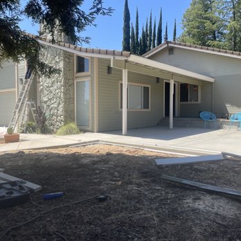 SwinnPro Renovations - Replaced fascia, trim, rot repair. Ultimately painted this beautiful home as well (paint not completed in these photos) - General Contractors Near Me