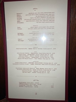 Menu photo 7 El Quijote New York, NY
