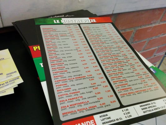 Menu photo 2 Gli Artigiani della Pizza Milan, MI