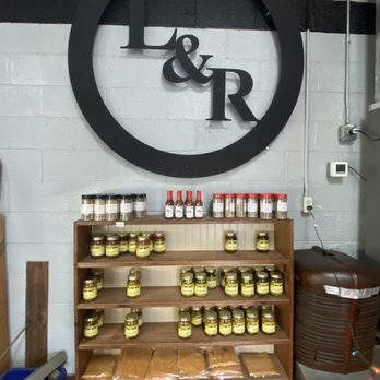 L R Meat Market - a display of jars of food - Meat Shops Near Me - Belton, Texas L R Meat Market - a display of jars of food - Meat Shops Near Me - Belton, Texas