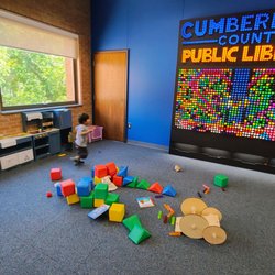 Cumberland County Public Library & Information Center - Light Wall, etc.