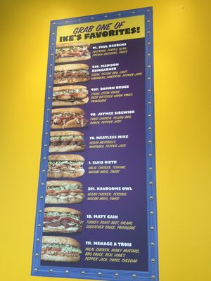 Menu photo 5 Ike's Love & Sandwiches Denver, CO