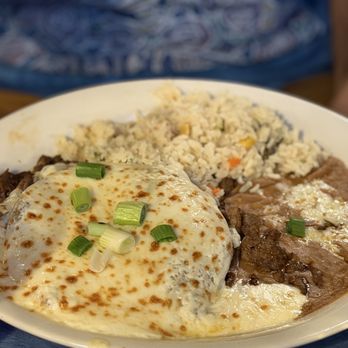 Manuel's Mexican Restaurant - Flat Enchilada - Mexican Near Me - Green Valley, Arizona