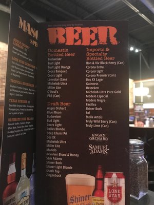 Menu photo 3 Boomer's Grill Murphy, TX