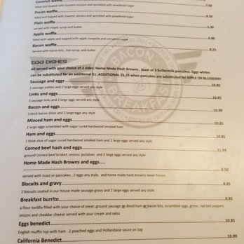 Bacon Breakfast Cafe - Page 3 (8/25/18) - Breakfast & Brunch Near Me - Marysville, Washington Bacon Breakfast Cafe - Page 3 (8/25/18) - Breakfast & Brunch Near Me - Marysville, Washington