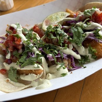 Deckhand Dave's Fish Tacos - Can't decide? Try the fish taco trio, with a rockfish, salmon, and halibut taco. I almost always get this. - Food Trucks Near Me - Juneau, Alaska