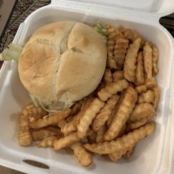 Giuseppe's Pizza - Kids Children's Cheeseburger with Fries