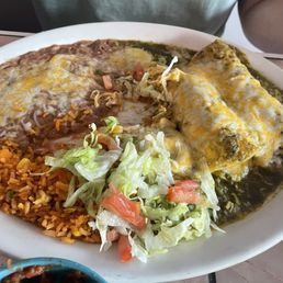 Chili Verde with beef. Chili Verde with beef.