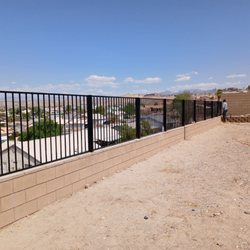 Labriola Masonry - 73' long wrought iron fence.