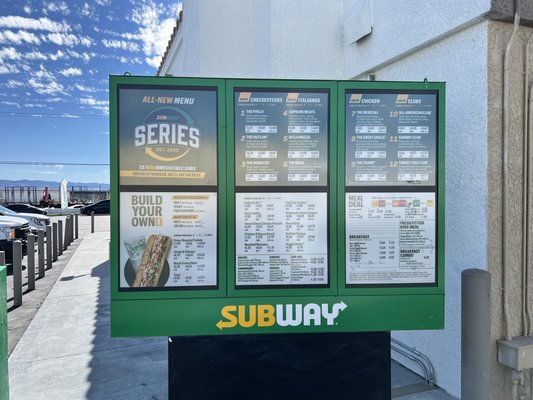 Menu photo 2 Subway Hesperia, CA