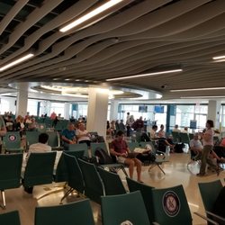 American Airlines - Waiting area.