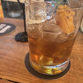 Bourbon & Baker - seasonal old fashioned - Cocktail Bars Near Me - Manhattan, Kansas