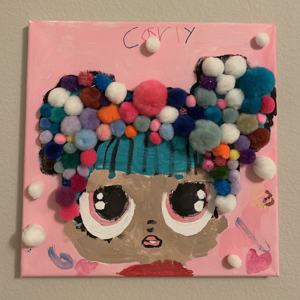 Painted Earth - Finished product! - Paint & Sip Near Me - Temecula, California