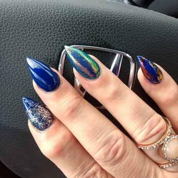 Ty's Nail Candy - My new stiletto acrylic nails! - Nail Salons Near Me - Branford, Connecticut