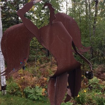 North Shore Winery - Angel with wine! My kind of angel! - Wineries Near Me - Lutsen, Minnesota