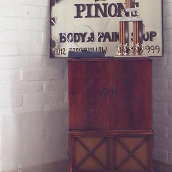 Pinon's Paint and Body Shop - A vintage television in working condition- neat! - Body Shops Near Me - El Paso, Texas