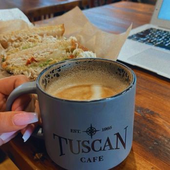 Tuscan Cafe - Hot pistachio latte - Coffee & Tea Near Me - Northville, Michigan Tuscan Cafe - Hot pistachio latte - Coffee & Tea Near Me - Northville, Michigan