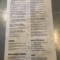 Burger-Bar menu 6/13/21 Burger-Bar menu 6/13/21