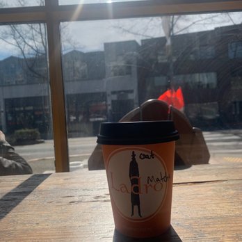Caffe Ladro - Downtown Pine - Matcha oatmilk latte - Coffee & Tea Near Me - Seattle, Washington Caffe Ladro - Downtown Pine - Matcha oatmilk latte - Coffee & Tea Near Me - Seattle, Washington
