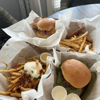 The Big Chill - Duos - chicken sandwich, loaded fries, hamburger - Food Court Near Me - Watersound, Florida The Big Chill - Duos - chicken sandwich, loaded fries, hamburger - Food Court Near Me - Watersound, Florida