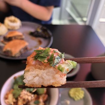Bamboo Sushi - Spicy tuna on crispy friend rice - Sushi Bars Near Me - San Ramon, California Bamboo Sushi - Spicy tuna on crispy friend rice - Sushi Bars Near Me - San Ramon, California
