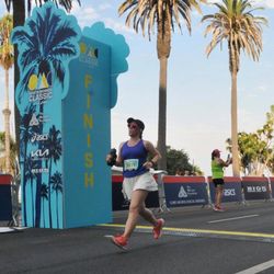 Santa Monica Classic - Finish line