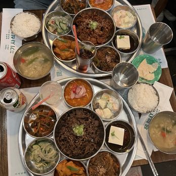 Kisa - Top to bottom: spicy pork and bulgogi - Korean Near Me - New York, New York