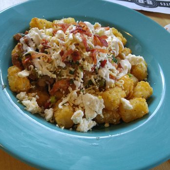 Bites and Pints Gastro Pub - The kitchen sink tots. Pretty good, a few small improvements could be made. - Gastropubs Near Me - Greensboro, North Carolina Bites and Pints Gastro Pub - The kitchen sink tots. Pretty good, a few small improvements could be made. - Gastropubs Near Me - Greensboro, North Carolina