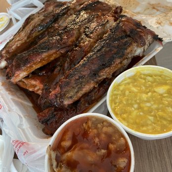Payne's Bar-B-Que - Full rack ribs, baked beans, coleslaw - Barbeque Near Me - Memphis, Tennessee Payne's Bar-B-Que - Full rack ribs, baked beans, coleslaw - Barbeque Near Me - Memphis, Tennessee
