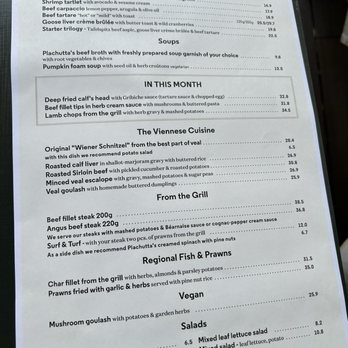 Plachutta Wollzeile - Menu - other items - Austrian Near Me - Vienna, 9