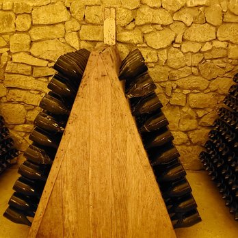 Champagne Ruinart - Champagne getting ready by starting to clean themselves up. - Wineries Near Me - Reims, 51