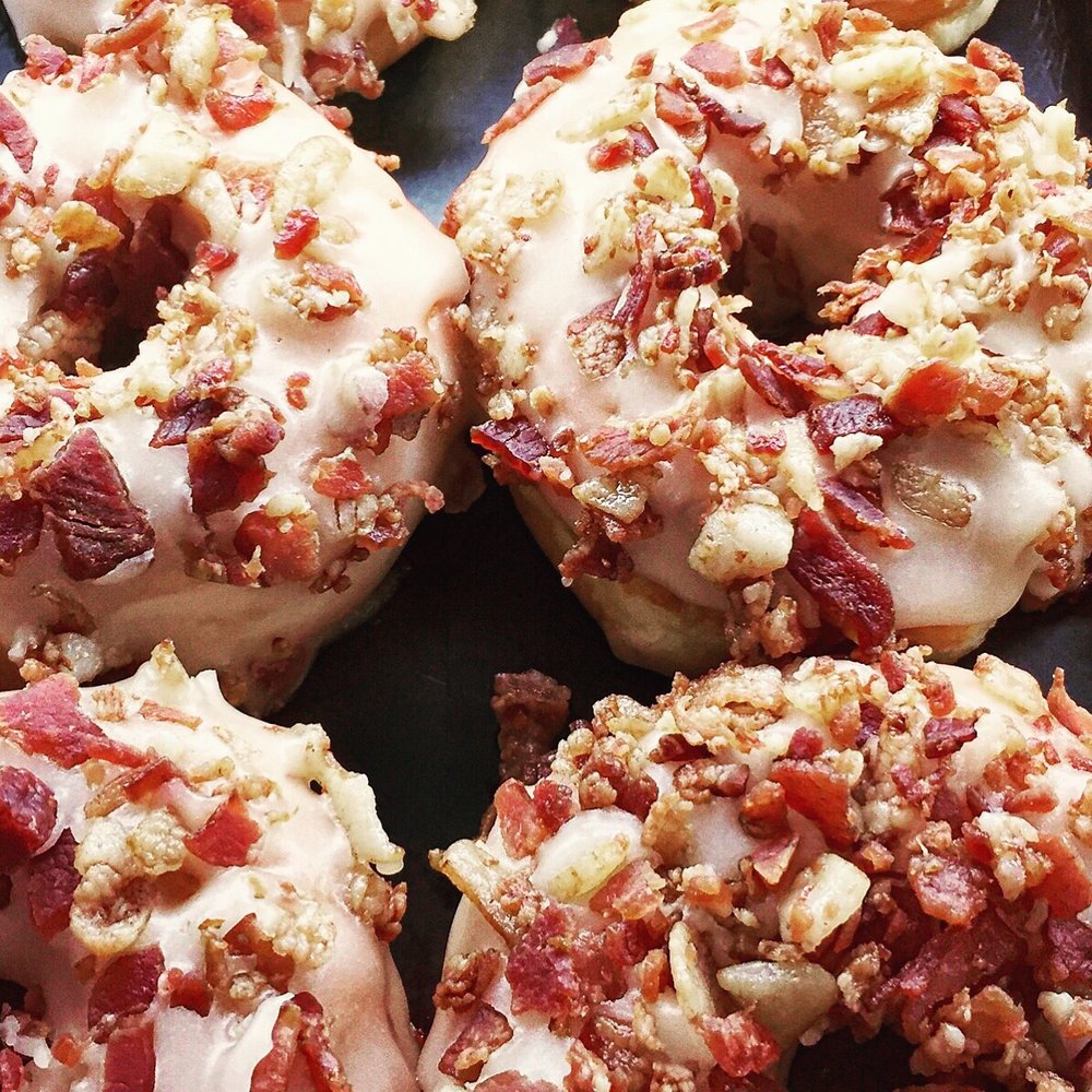 Nicola's Donut Shop - Maple bacon donut deliciousness. - Donuts Near Me - Tampa, Florida