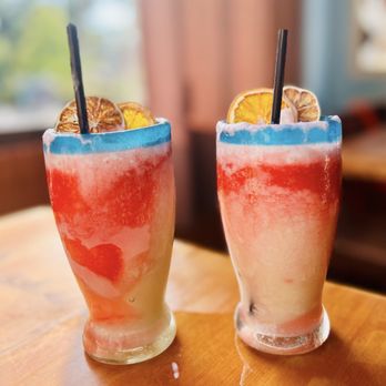 El Mariachi - Miami Vice special drinks made for us - Mexican Near Me - Wareham, Massachusetts
