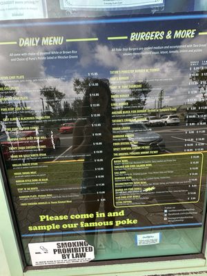 Menu photo 6 Poke Stop Mililani, HI