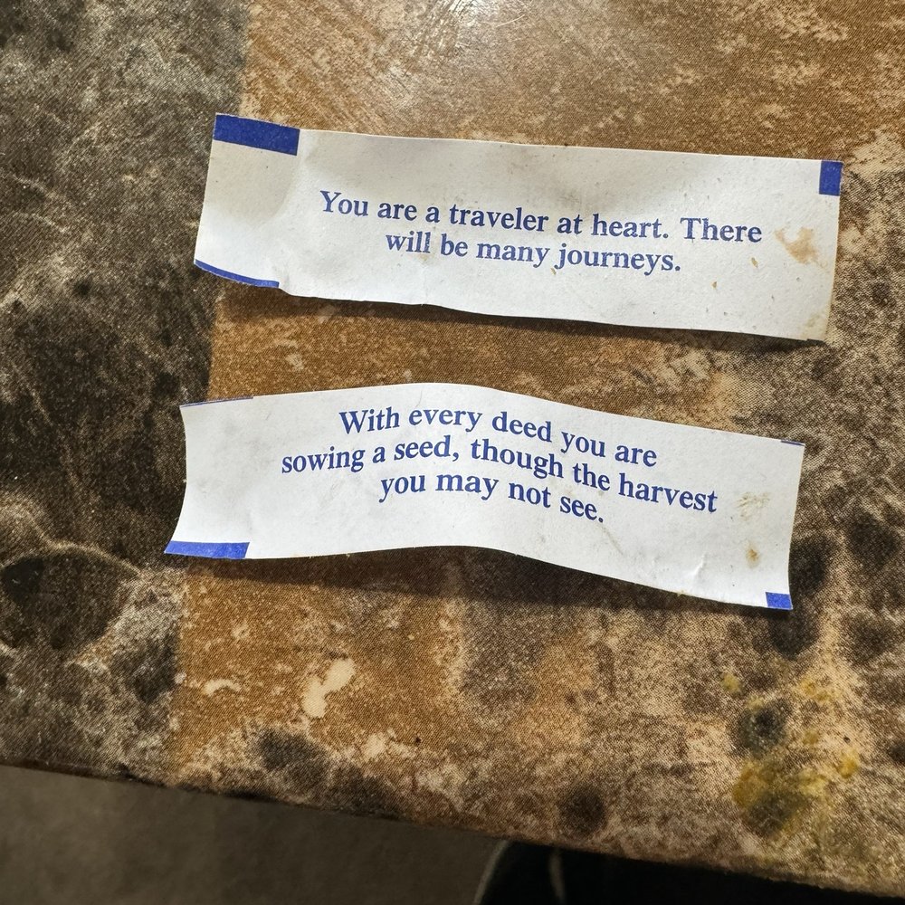 i-Kitchen - The fortunes! I had the top one. - Chinese Near Me - Clovis, California