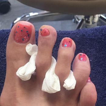 Finest Nails - Birthday cake sprinkles - Nail Salons Near Me - Santa Rosa, California