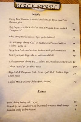 Menu photo 7 Black Pearl Seafood Bar-Downtown Edmonton, AB Menu photo 7 Black Pearl Seafood Bar-Downtown Edmonton, AB