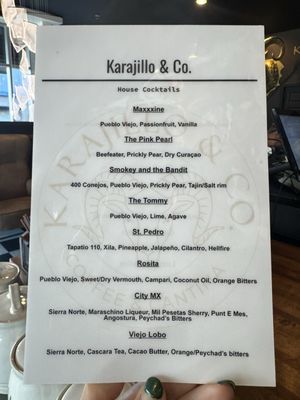 Menu photo 1 Karajillo & Co Reno, NV Menu photo 1 Karajillo & Co Reno, NV