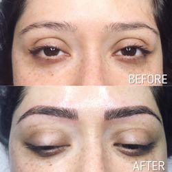 Beauty By Diana Le - Microblading before and after